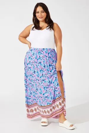 Neat Finish Multi Boho Boho Maxi Skirt