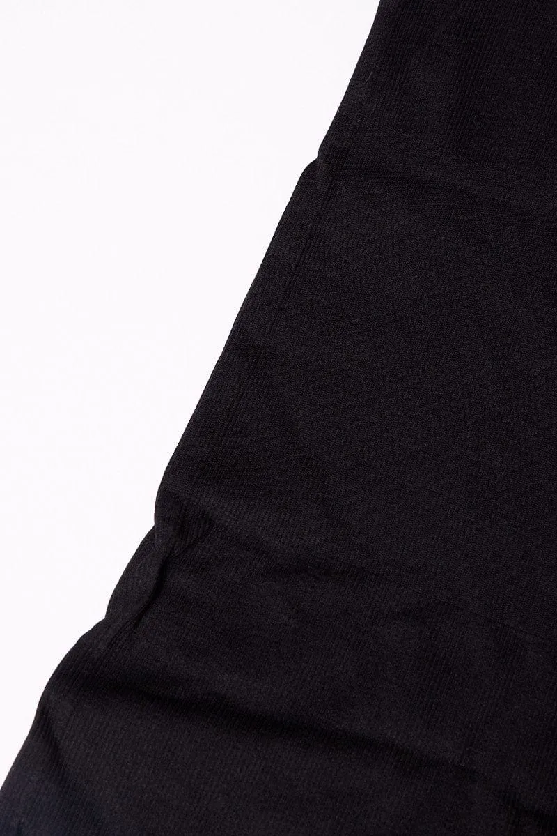 Black Seamless Sculpting Bodysuit Thick Glow