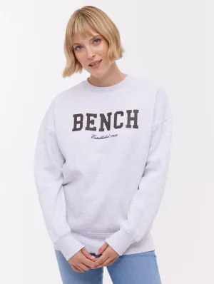 Ercie Collegiate Crew Neck - Grey Repair Fit