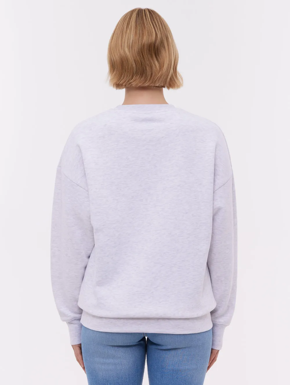 Romance Air Ercie Collegiate Crew Neck - Grey
