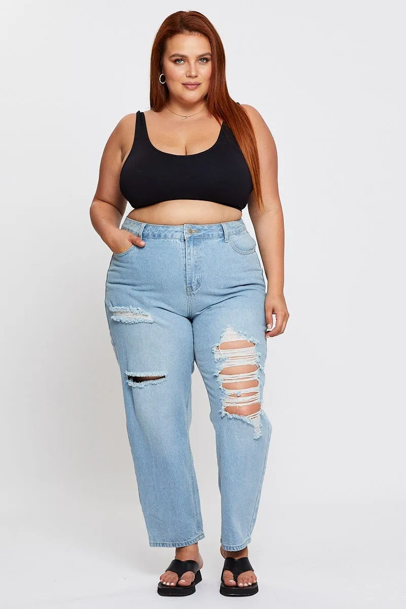 Black Crop Bralette Seamless Accessory Fashion