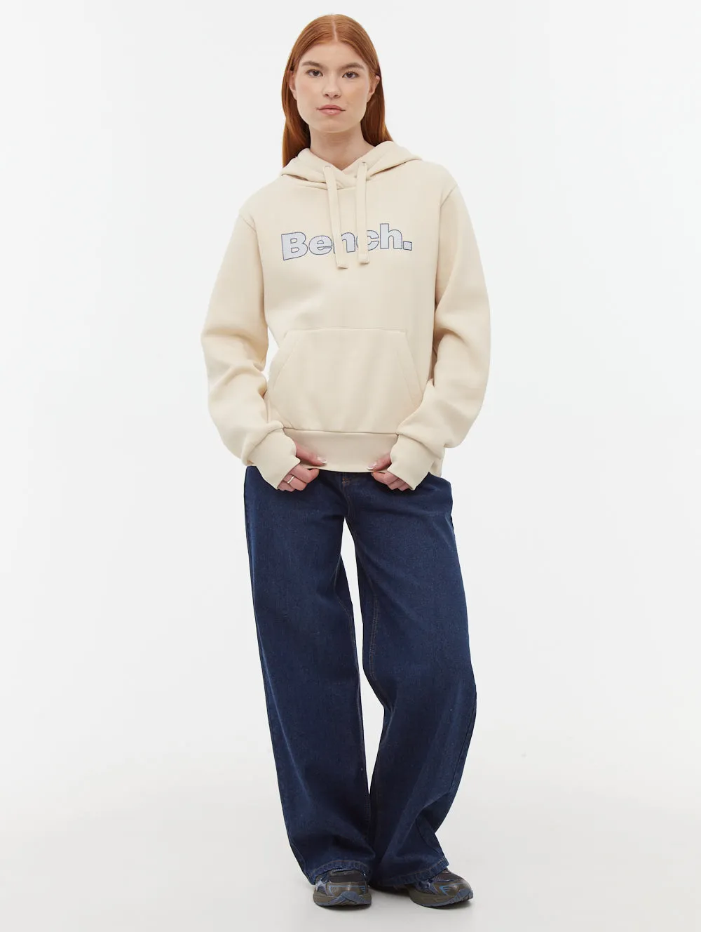 Tealy Outline Logo Hoodie Trendy sneakers NonIrritating Seams