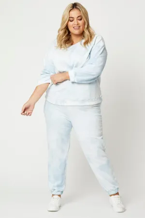 Multi Colour Track Pant Jersey Drawstring Low Profile Waistband Flattering Look