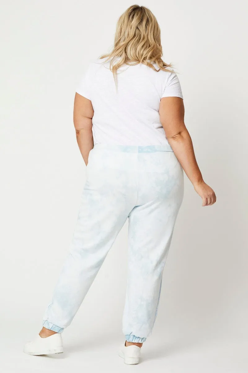 Soft Lining Reinforced Knees Multi Colour Track Pant Jersey Drawstring