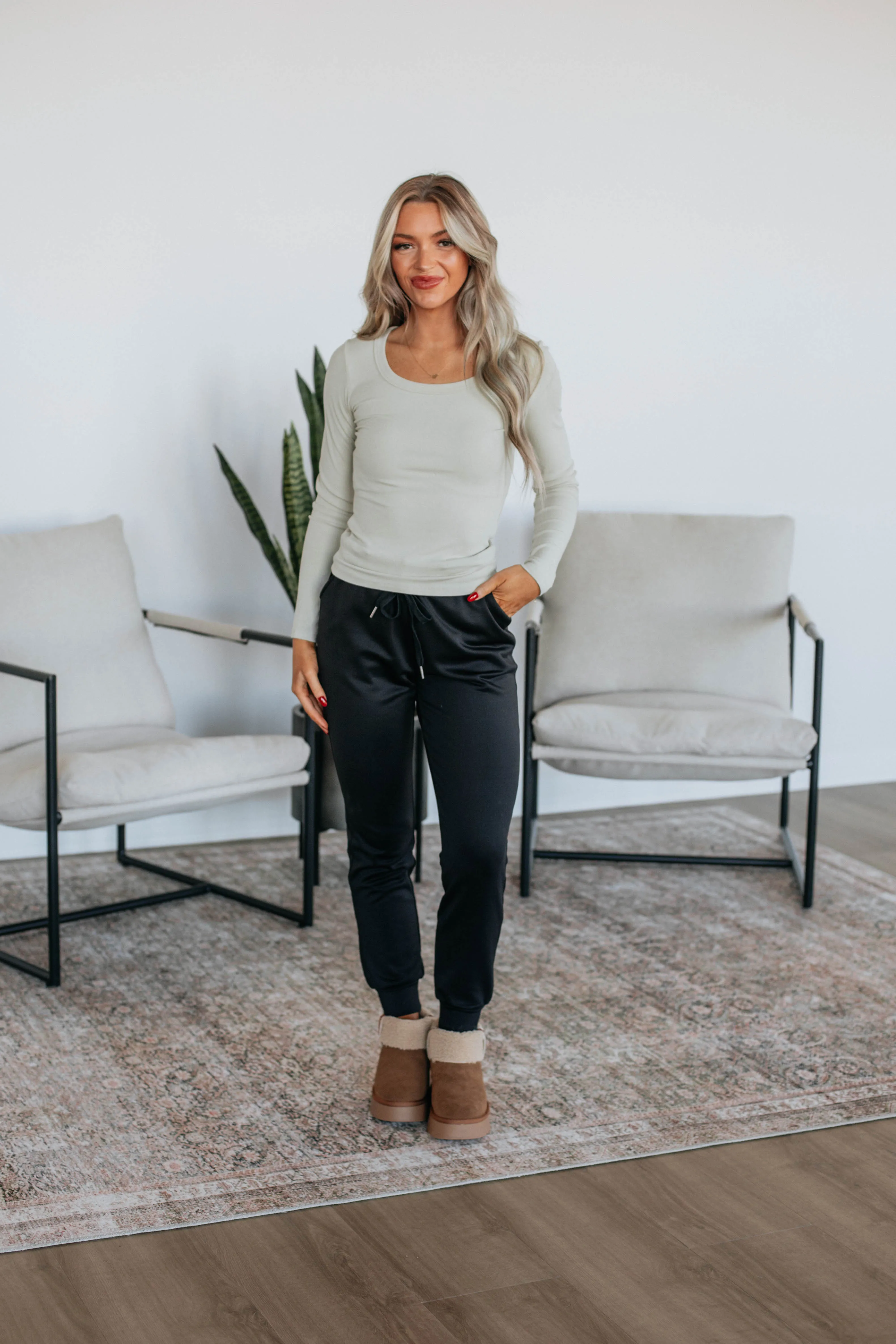 TaglessComfort Zealand Lounge Joggers - Black