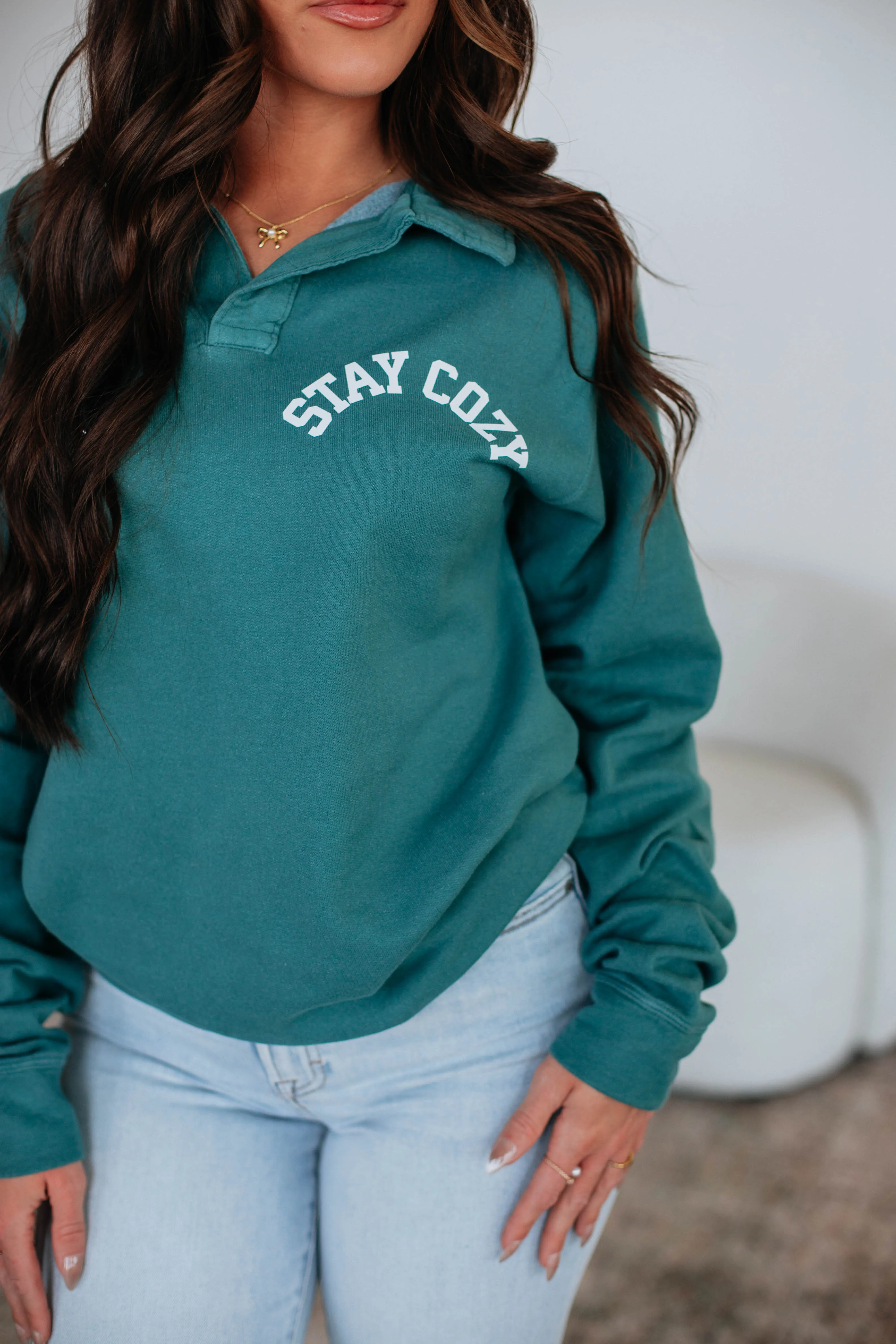 Stay Cozy Pullover TensionAdjustedWaistband Car Cool