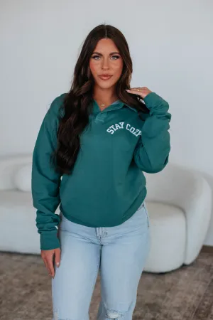 Stay Cozy Pullover WrinkleFree Fabric