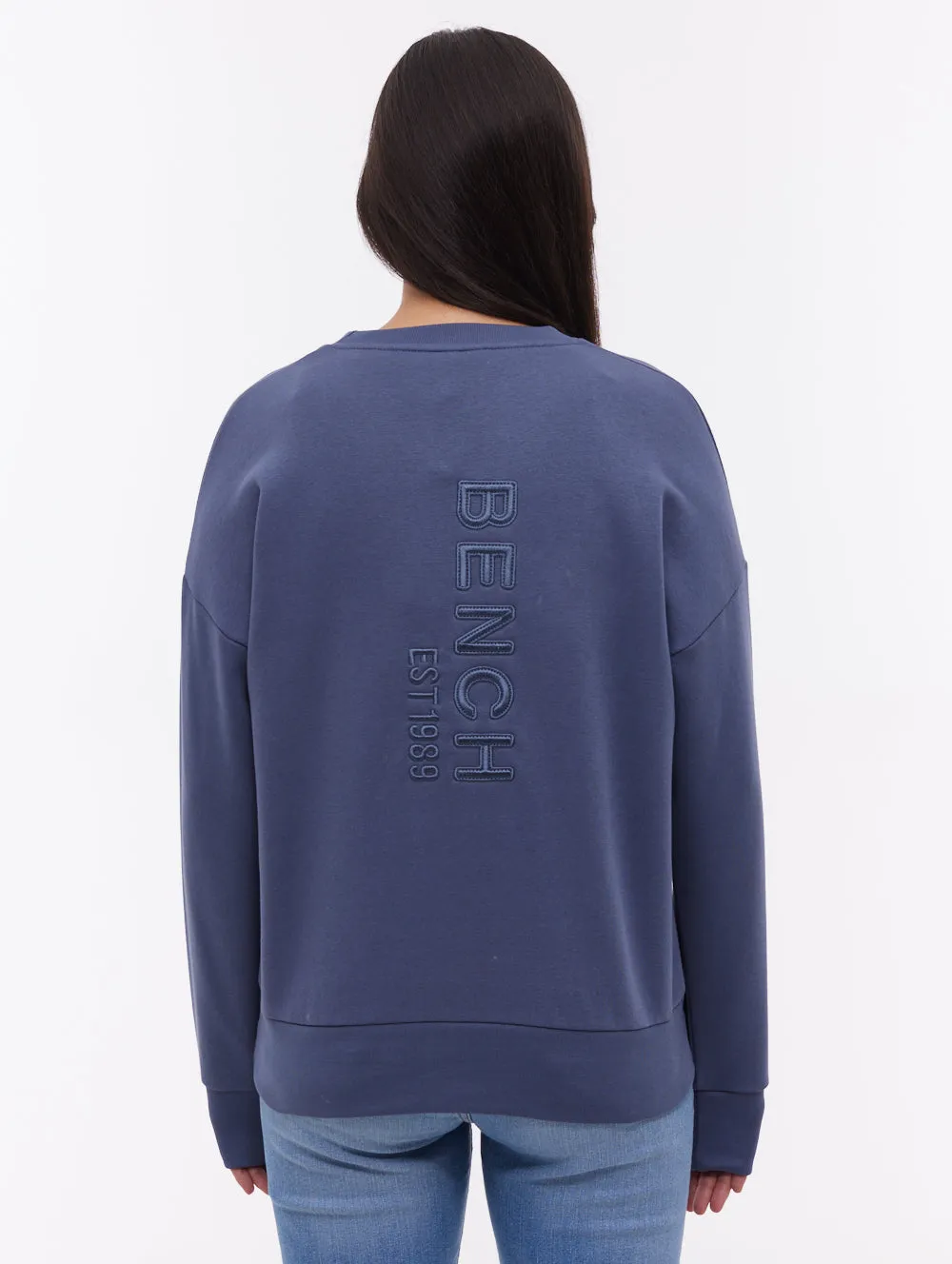 NonIrritating Joda Vertical Logo Crew Neck - Blue