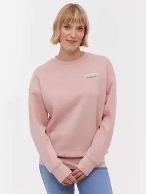 Sustainable Wear Gerna Back Print Crew Neck - Pink