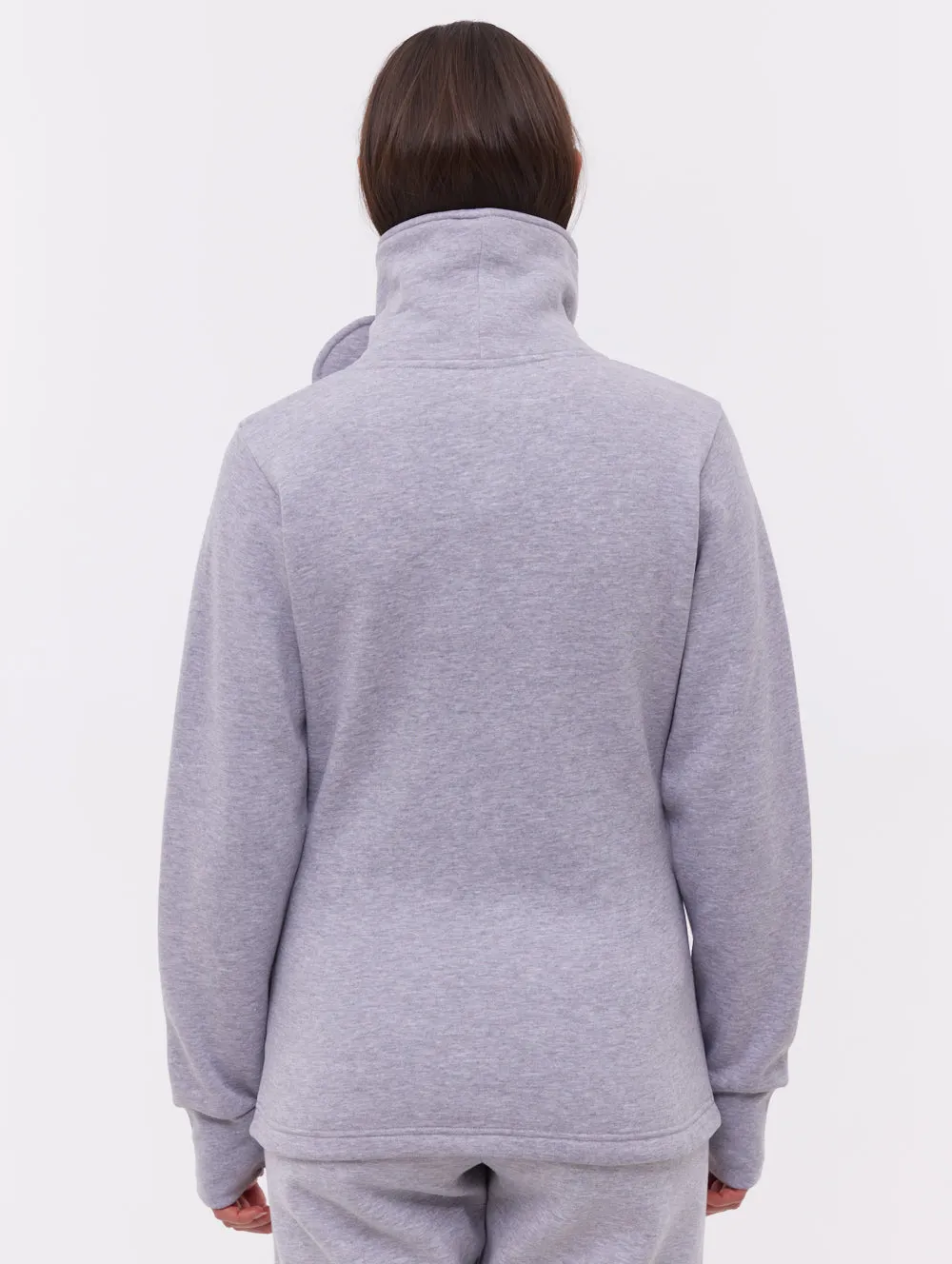 Polish Tone Comfort Design Haylo Wrap Neck Zip-Up