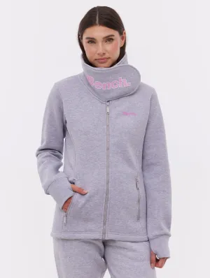 Haylo Wrap Neck Zip-Up Breathable Style Fashion Layer