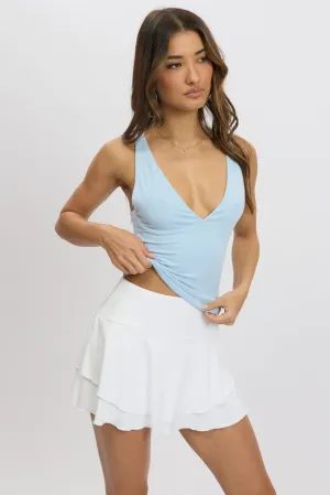 Elegant Pants Classic Sweater Blue Tank Top Supersoft
