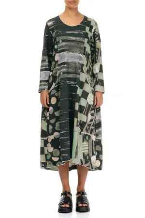 Formal Tone Cool Nylon Long Moonlight Cotton Dress