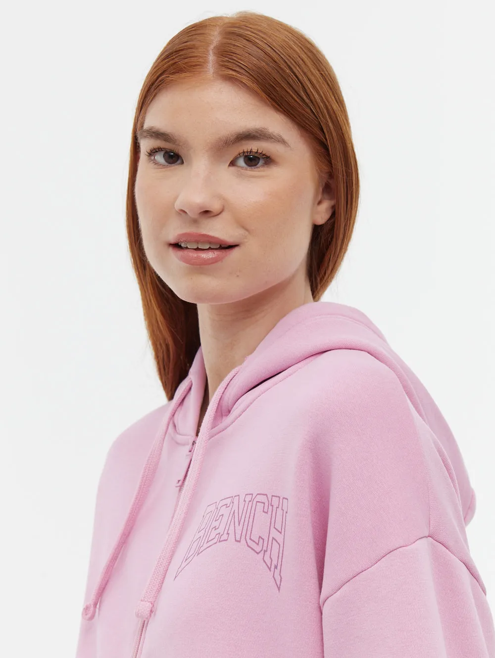 Zira Athletic Logo Zip-Up Hoodie Elegant Pants