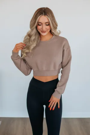 AntiSnag Threading Noa Lounge Crewneck - Light Mocha