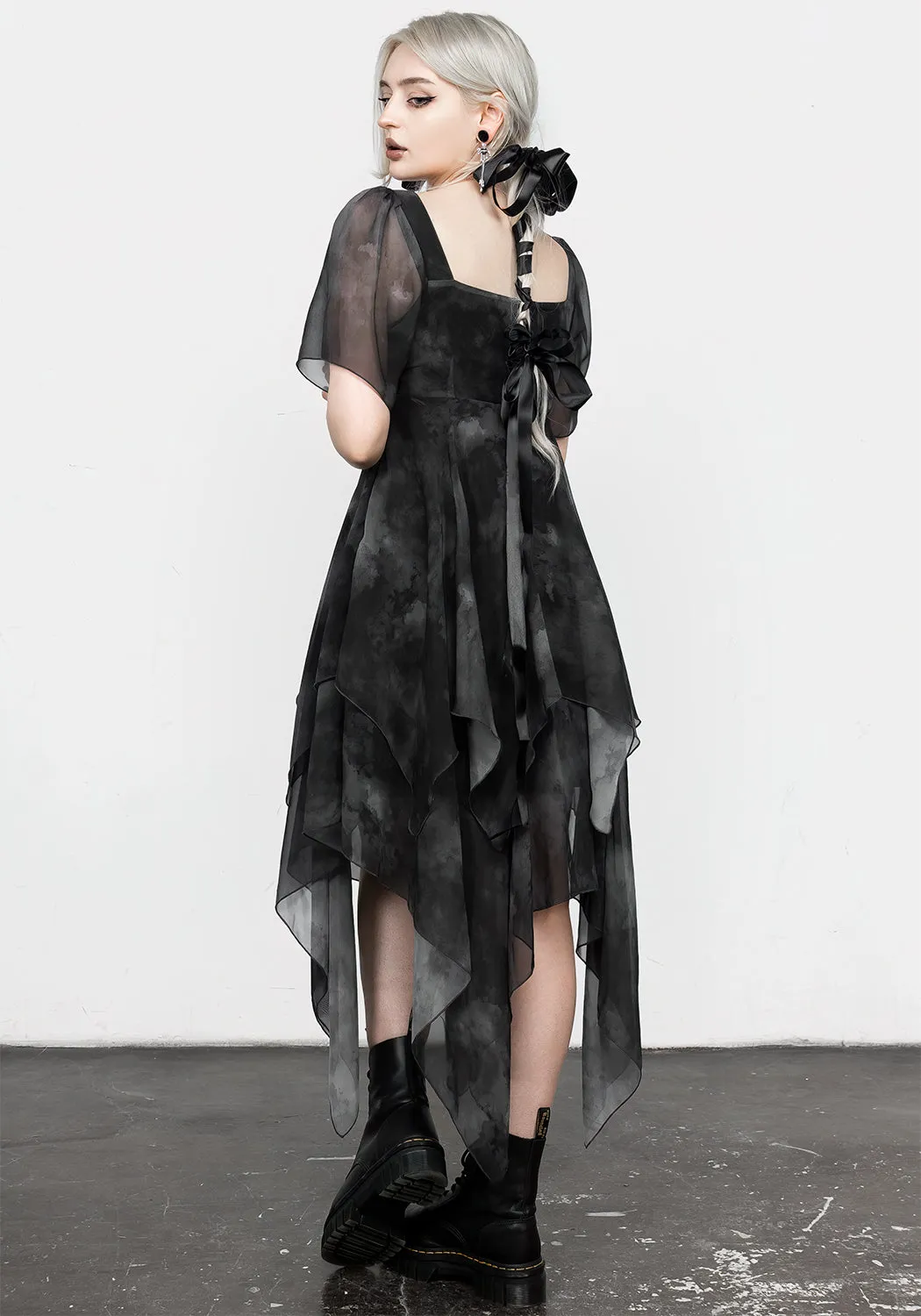 Tempest Layered Midi Dress Seasonal Comfort Effortless Style