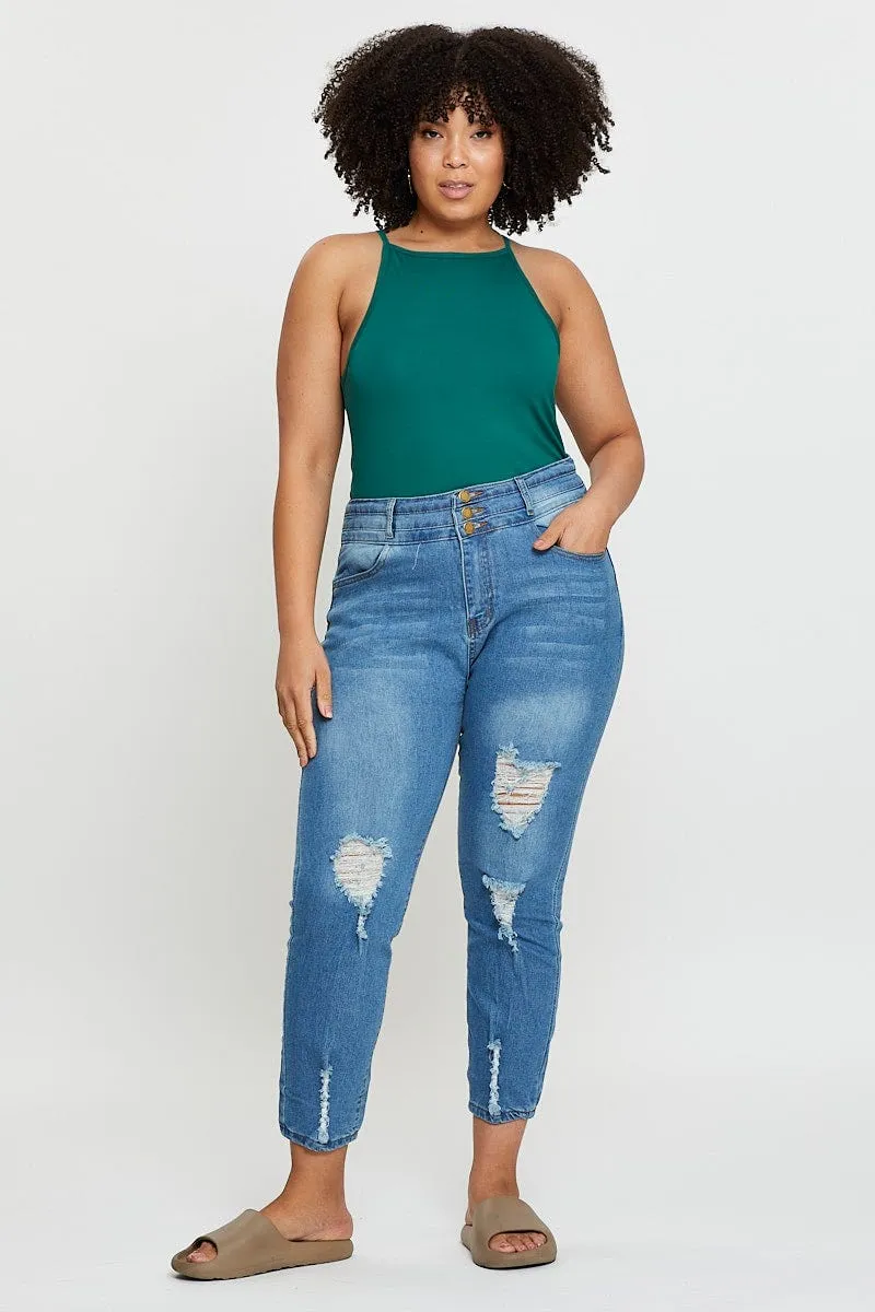 Easy Layering CompressionEnhanced Fit Green Tank Top High Neck