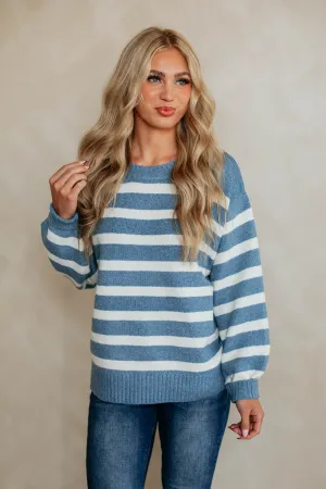 Merino Wool Saylor Striped Sweater