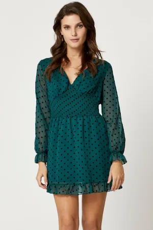 Polka Dot Skater Dress Creative Glow