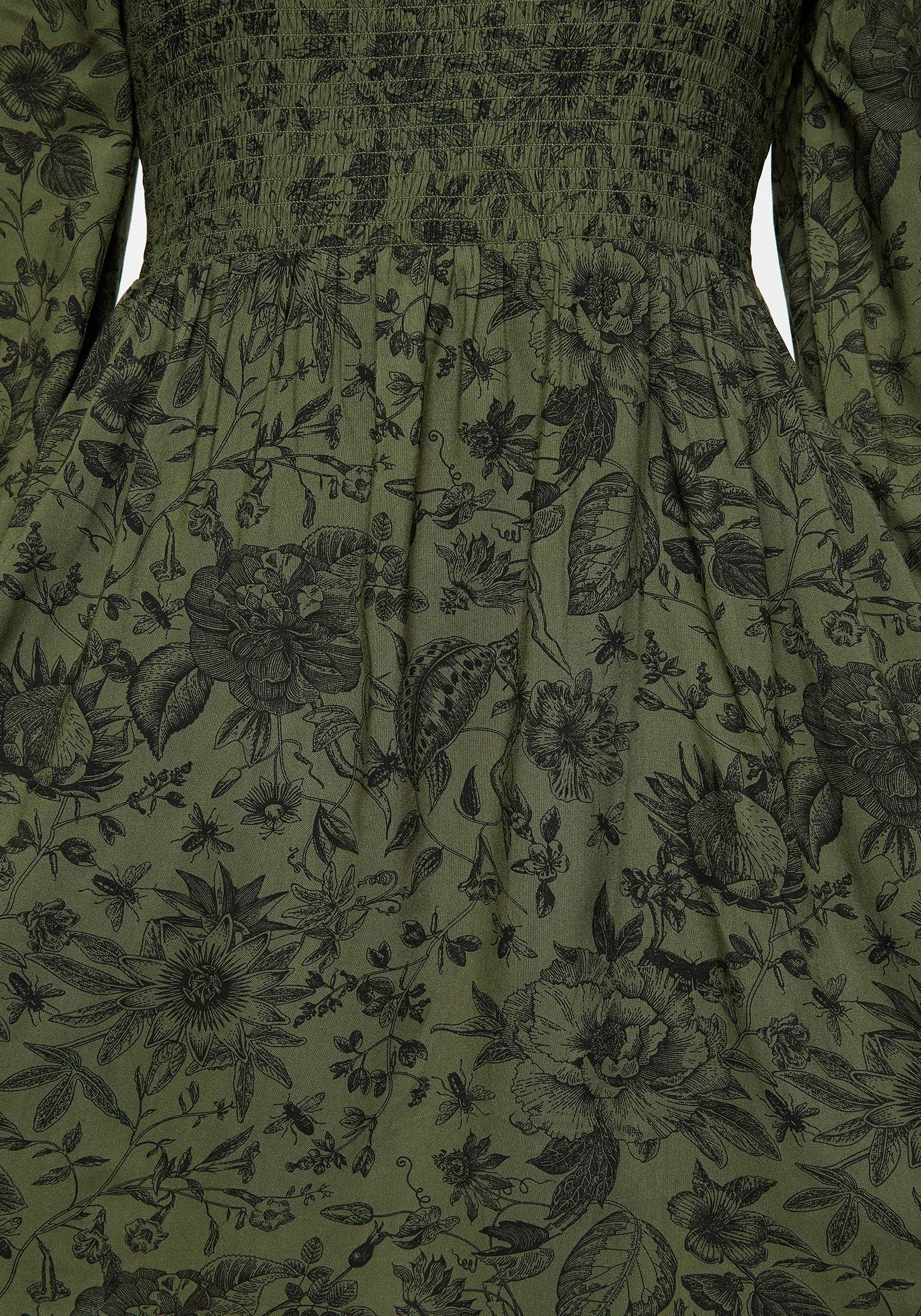 City Shine Meadowflowers Floral Print Mini Dress