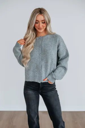 Lightweight Layer Moisture Wicking Fabric Kassi Cardigan - Heather Grey
