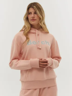 Lias Outline Logo Hoodie Soft Jersey Party Guest