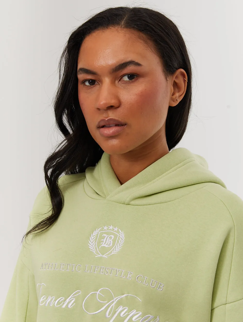 Contessa Script Graphic Oversize Hoodie Rush Mode