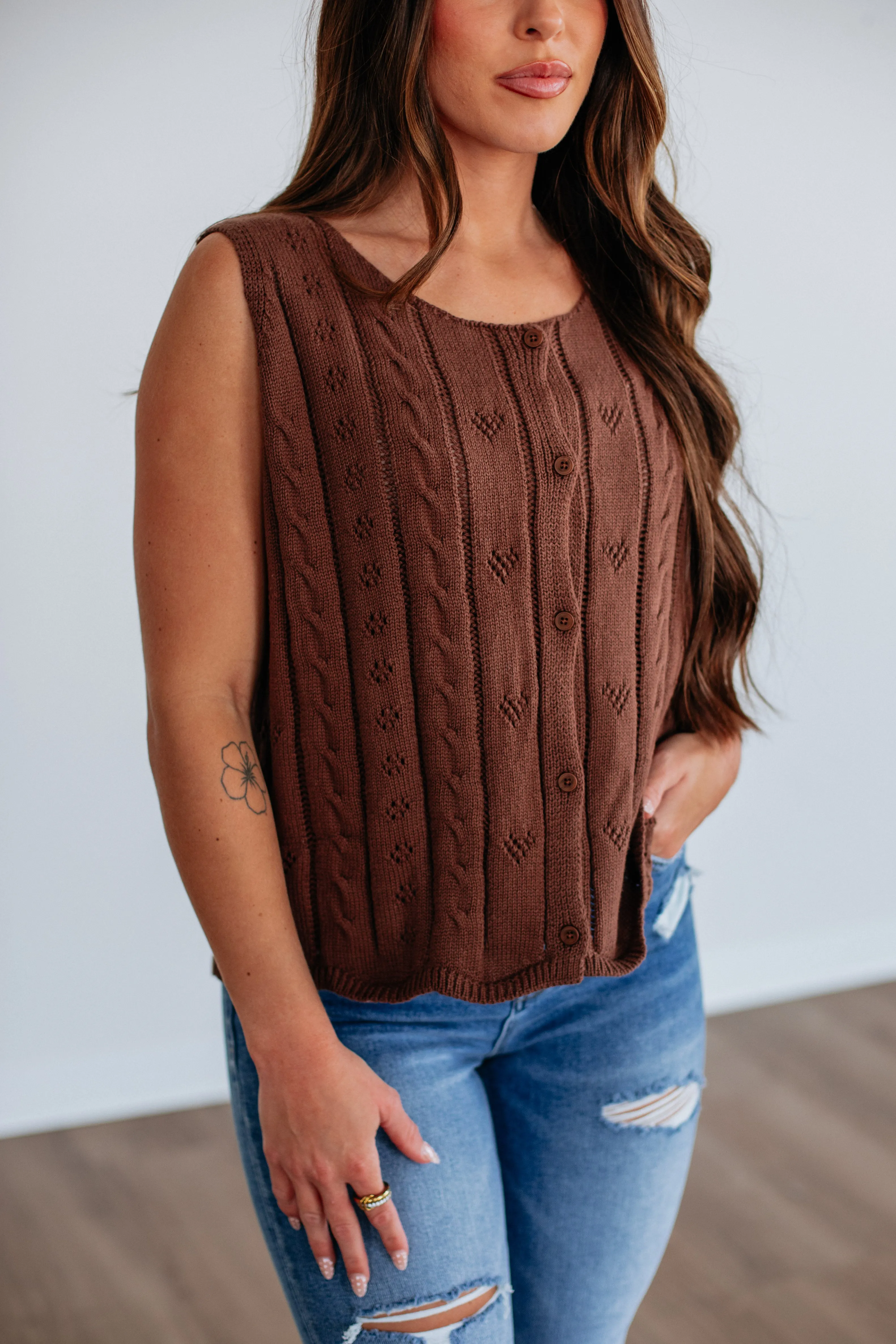 Cozy and trendy Chilly Weather Paulina Sweater Vest