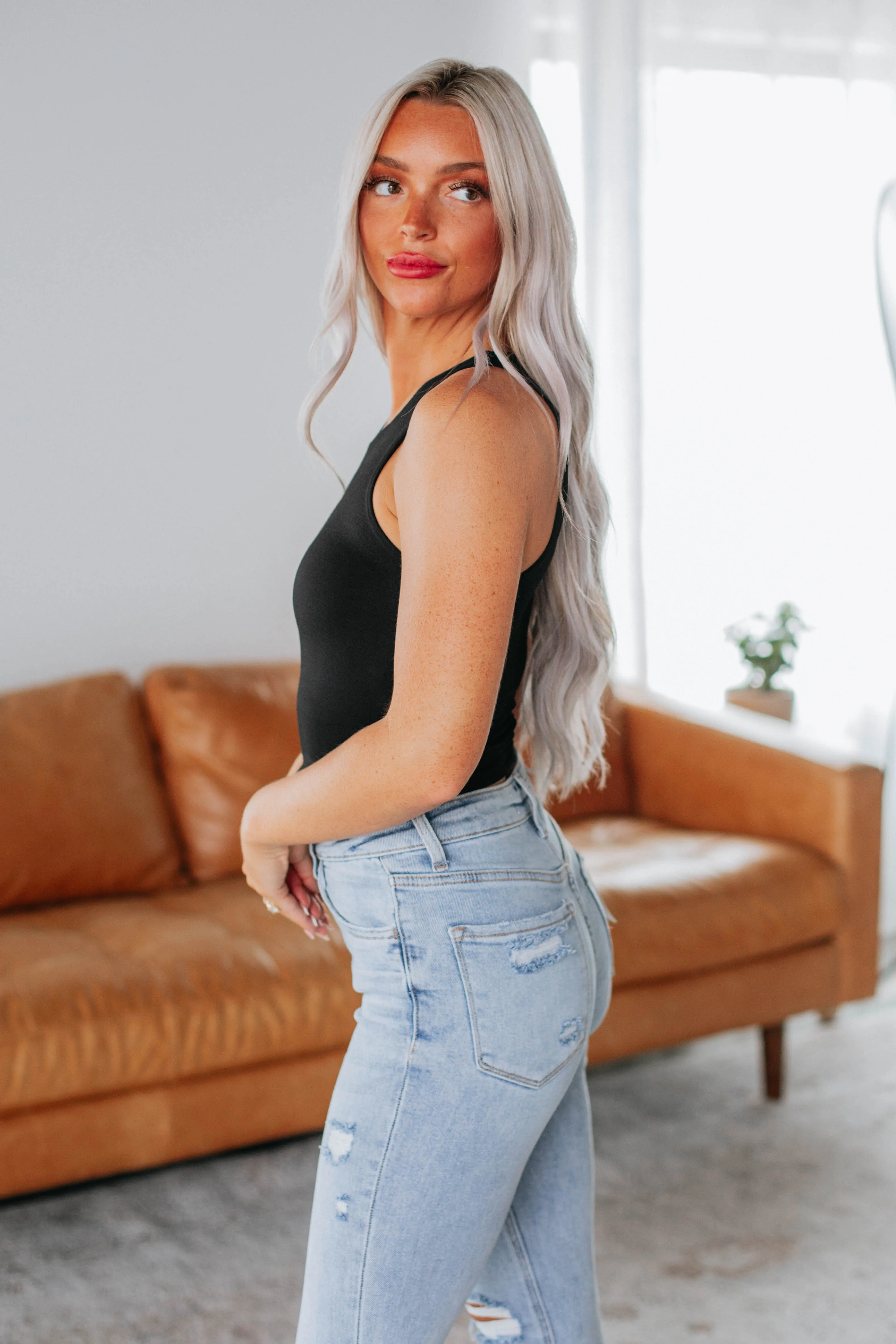 maintenance free Angelina Basic Tank - Black