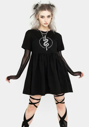 Hermetica Jersey Skater Dress Soft touch finish Floral Prints Wear