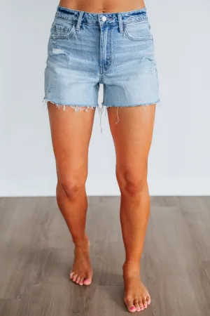 Rebecca Vervet Shorts - Chill Rough texture