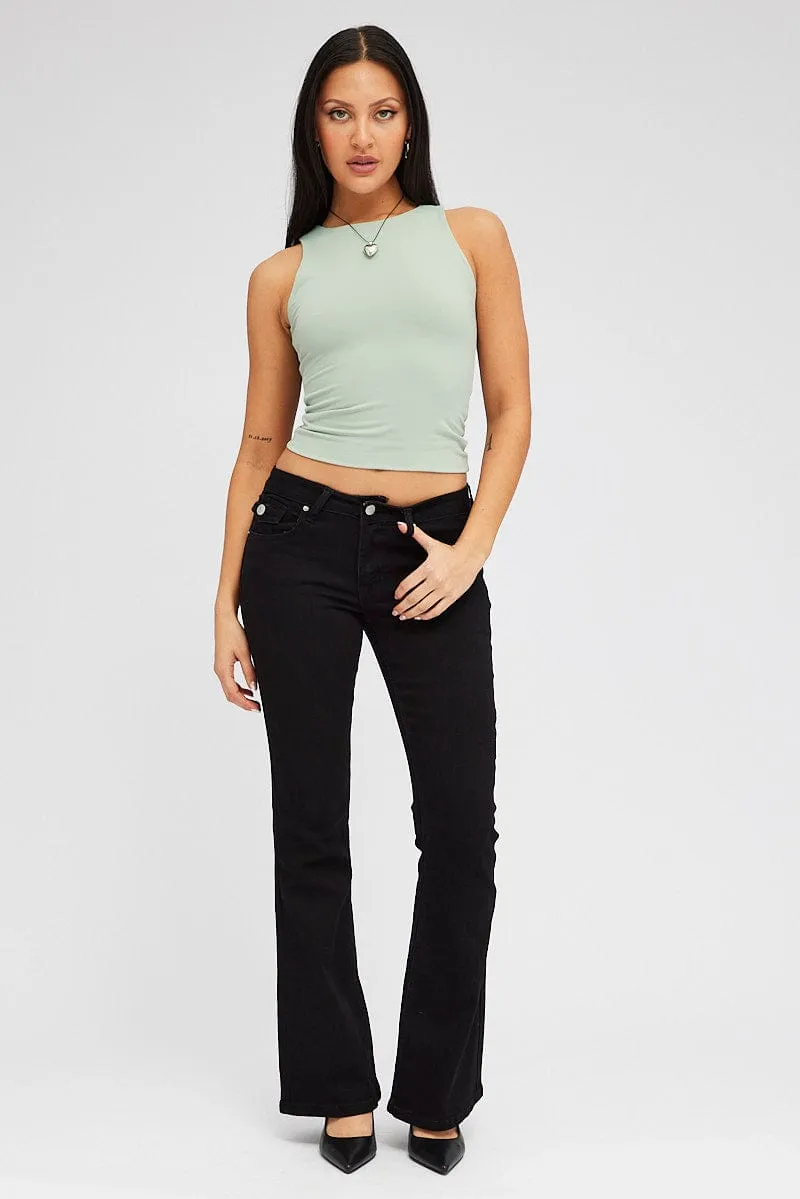 Energy Mood MultiPocket Green Supersoft Tank Sleeveless