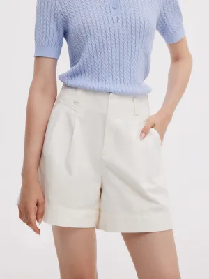 Denim A-Line Women High-Waisted Shorts Breeze Friendly odor - absorbing