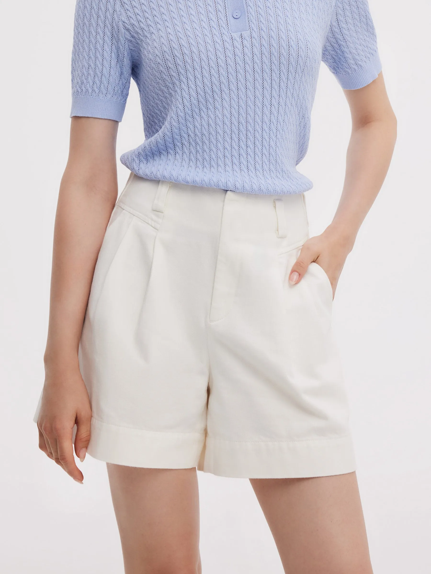 Denim A-Line Women High-Waisted Shorts Breeze Friendly odor - absorbing