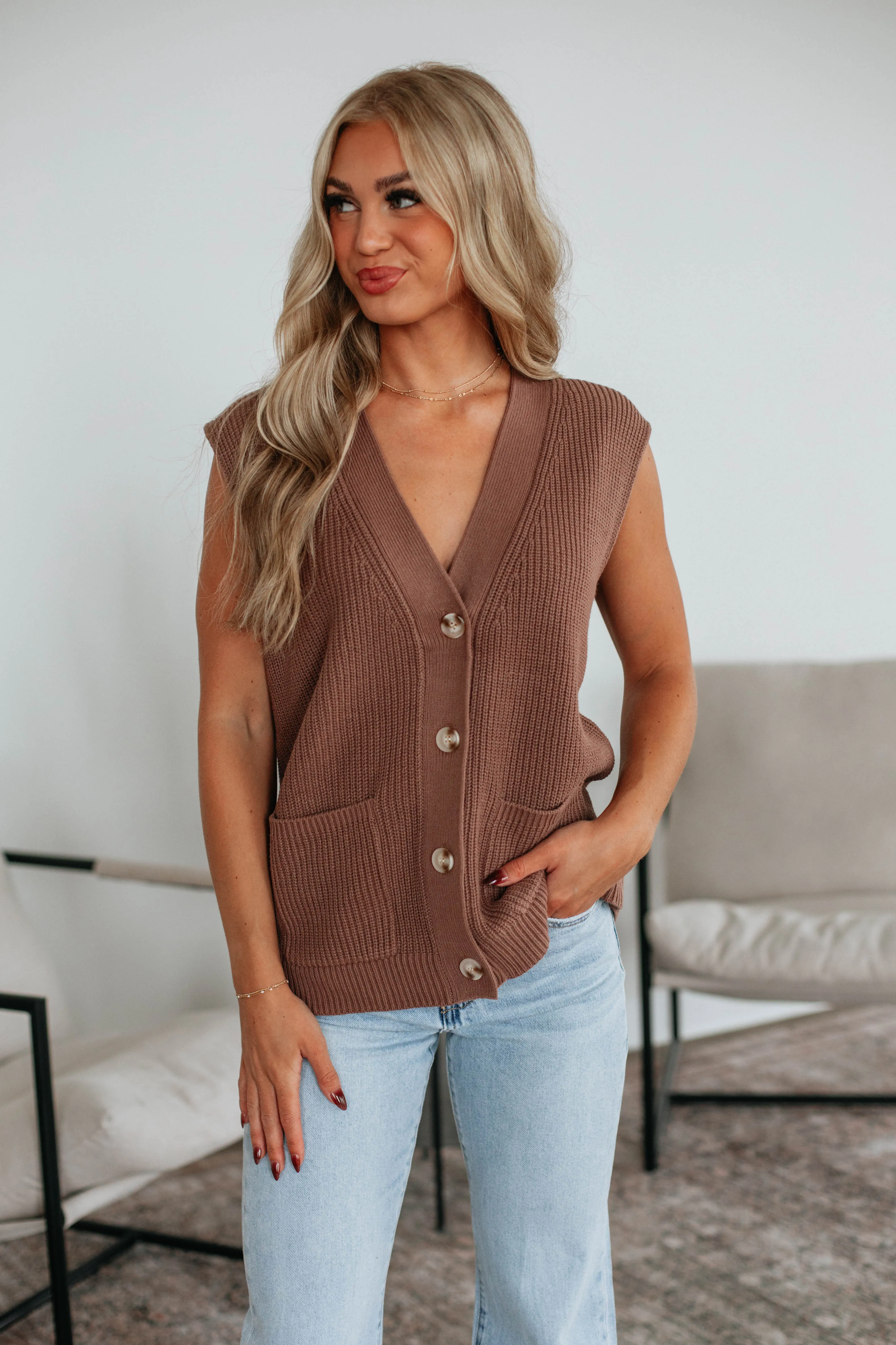 Ruby Sweater Vest Cold-Weather Essential