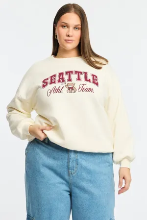 White Sweatshirt Long Sleeve product shipping