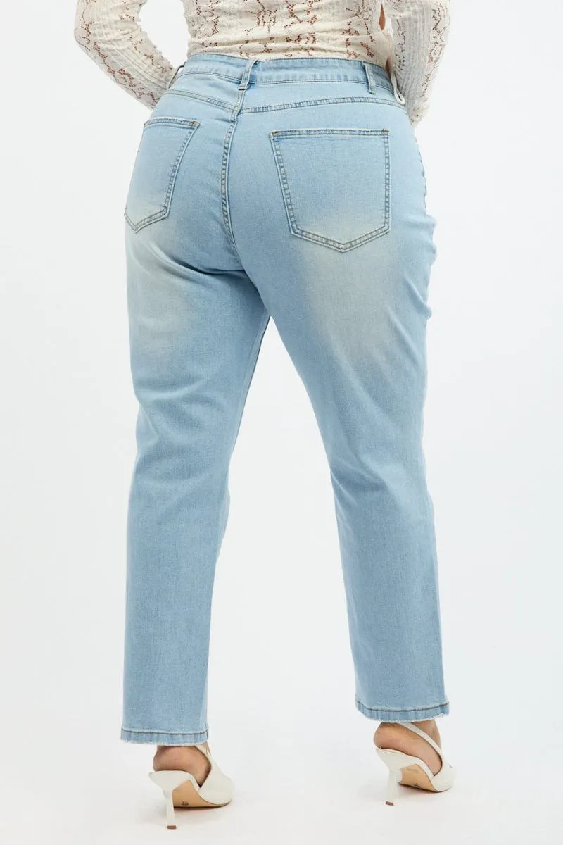 Ever Versatile Denim Mom Jeans High Rise
