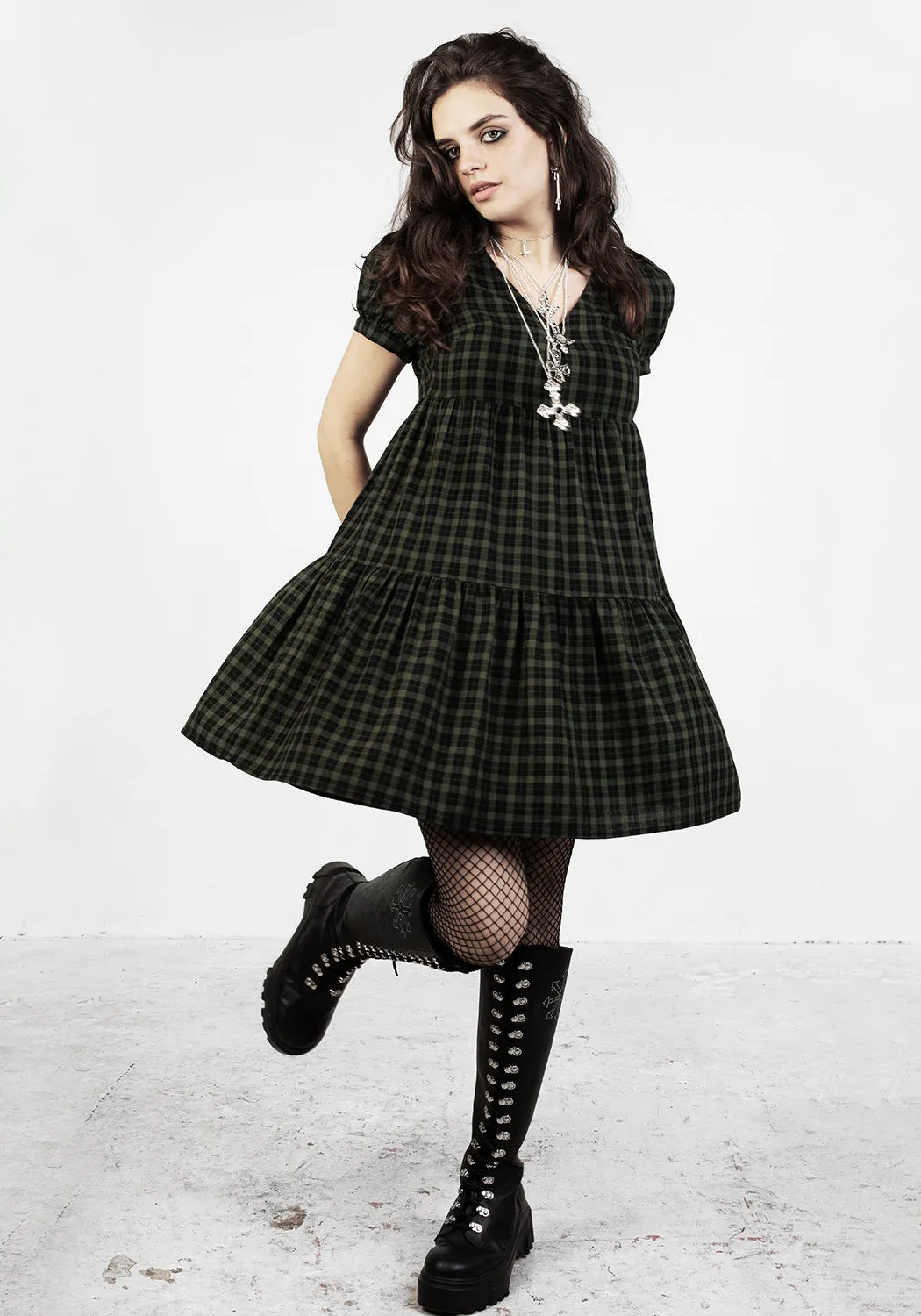 Terra Mini Smock Dress Fashion Forward All Season Wear