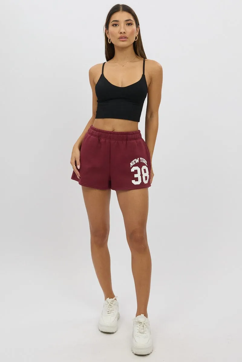 Black V Neck Cami Crop Top Seamless Formal Wear Chic Wear