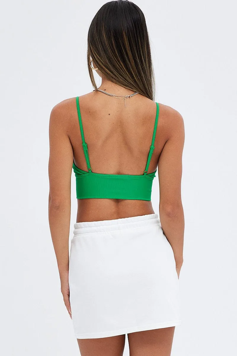 White Mini Skirt Mid Rise Fleece San Francisco Graphic Tapered Cut Performance Wear