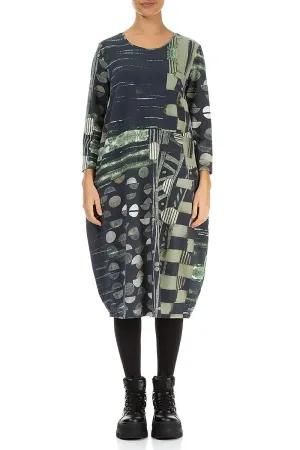 Balloon Moonlight Cotton Dress slim fit Cool Glow