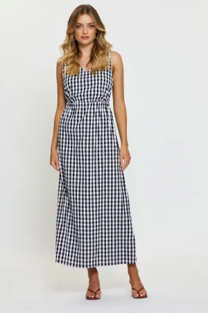 Check Maxi Dress Sleeveless With a flattering shape and versatile design this dress is perfect for all occasions Crystal Glow