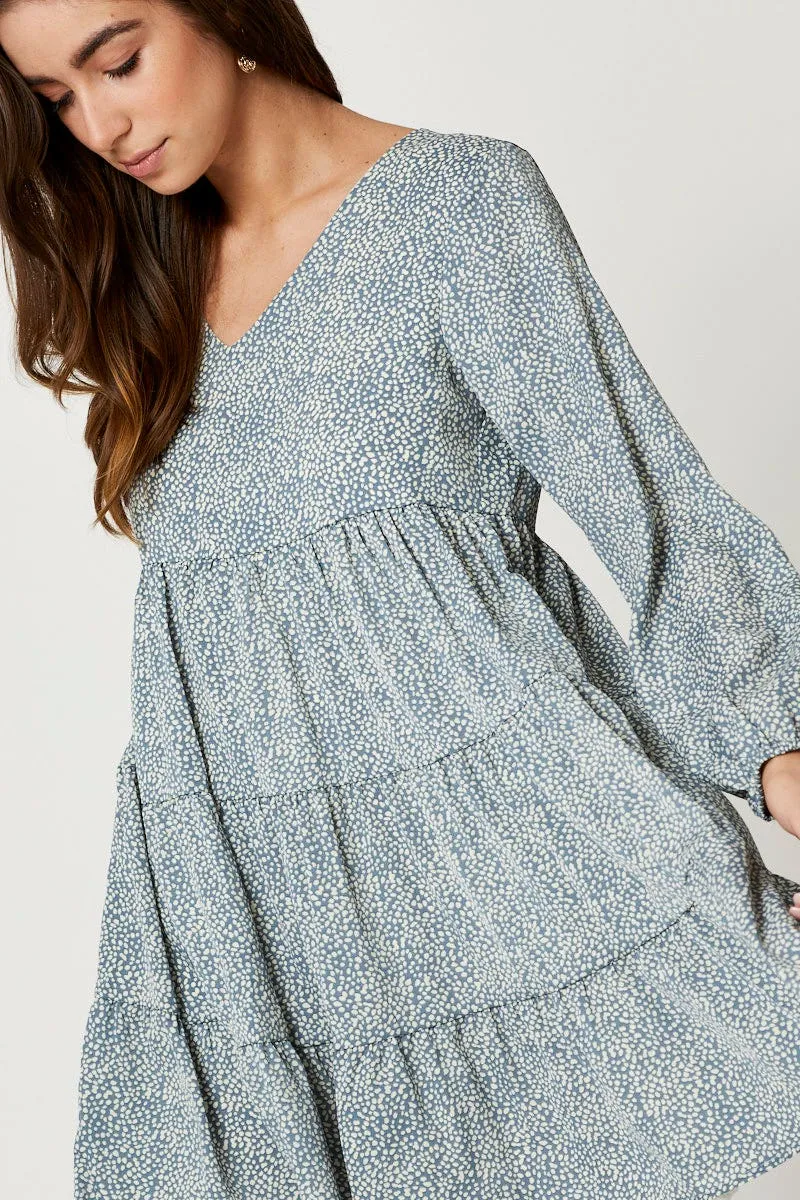 Print Skater Dress AntimicrobialTreatment