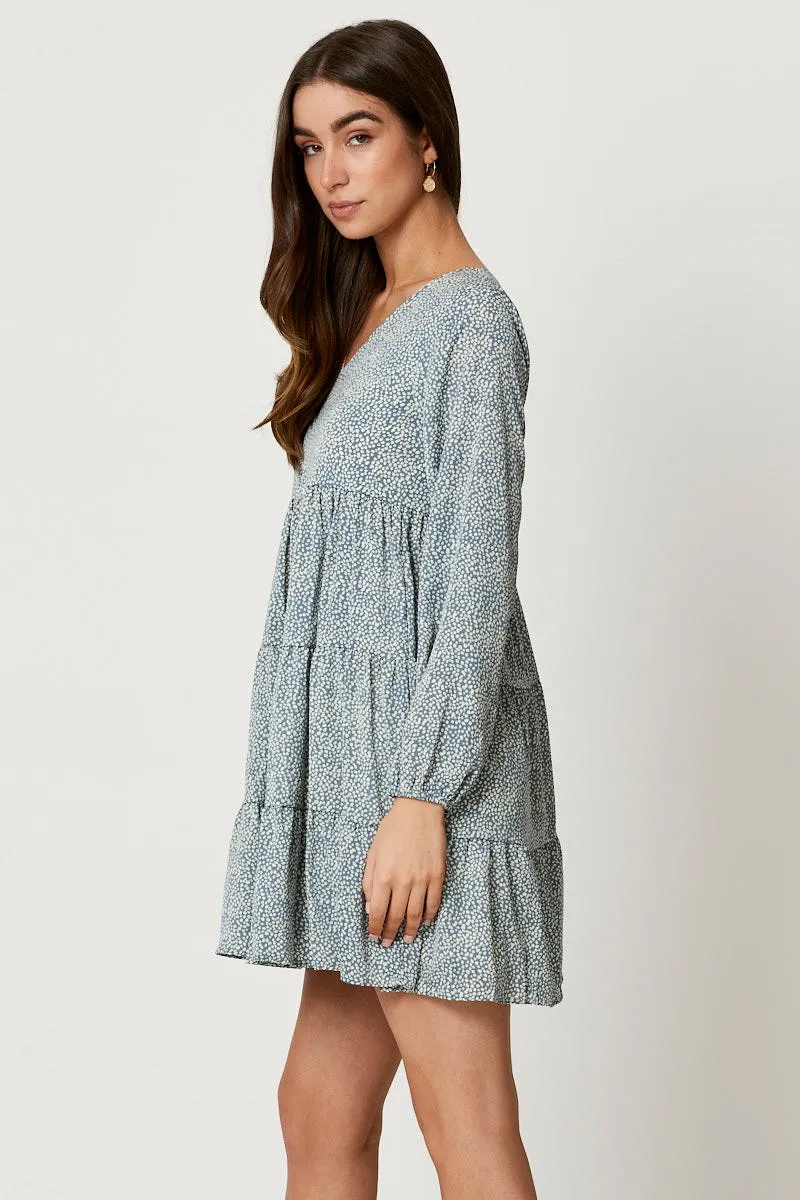 Print Skater Dress Code Soul Fire Glow