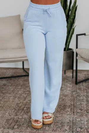 Indoor Comfort Versatile Waist Kirsten Lounge Pants - Frost