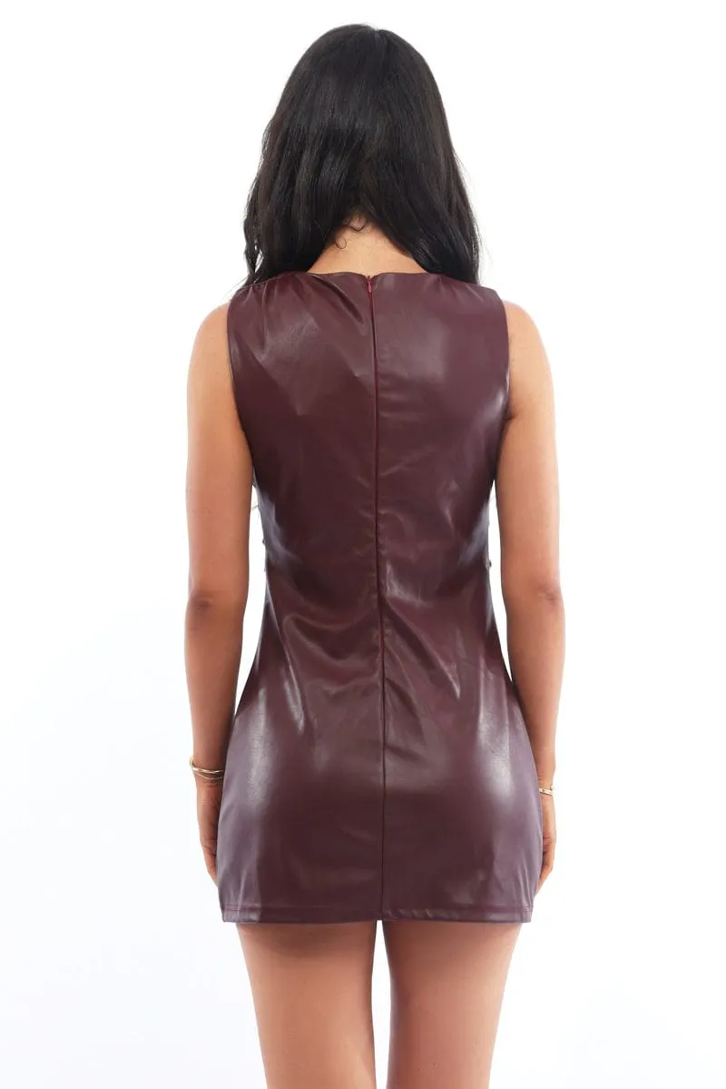 playful mini Club Light Red Mini Dress