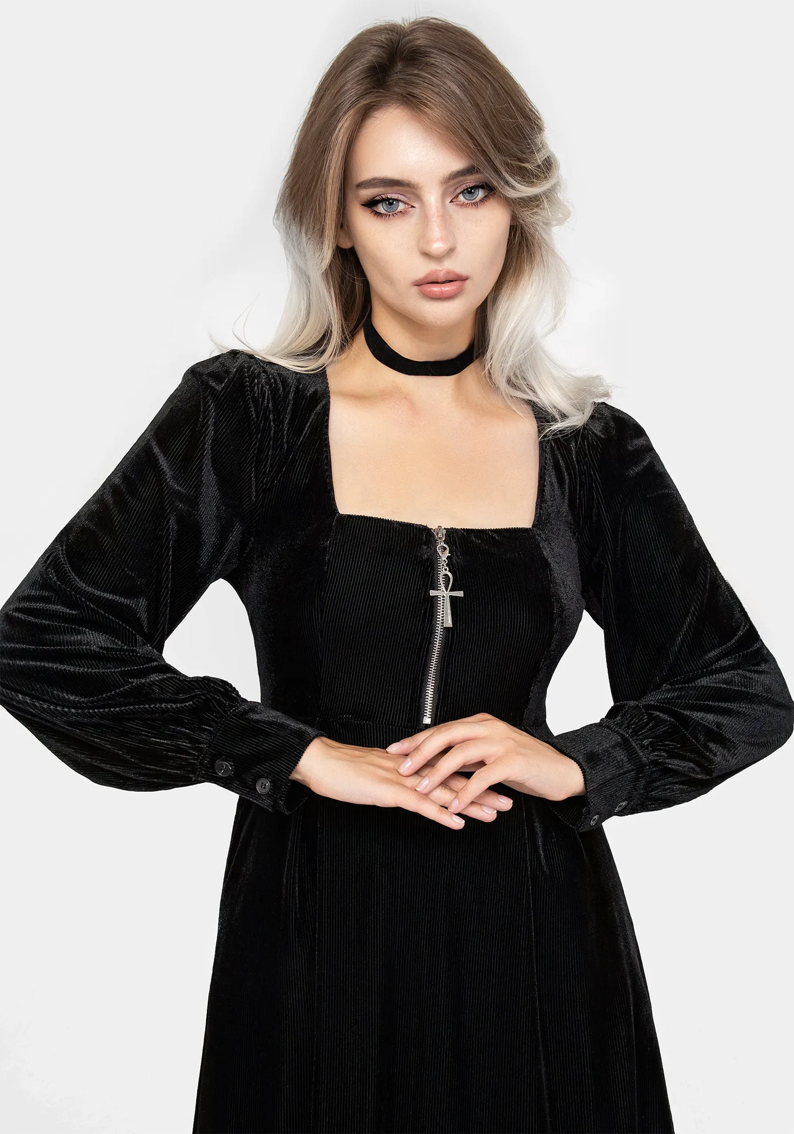 Legacy Zip Front Midi Dress Weekend Wear