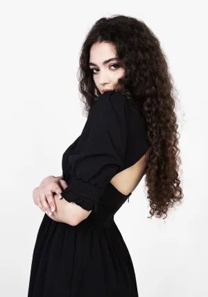 DIVINATION TEXTURED MIDI DRESS Maternity Look