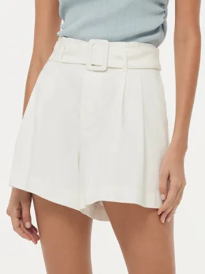 Eco Friendly Fabric Denim Oil-Resistant Women Shorts With Belt