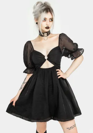 Tiffany Organza Puff Mini Dress Modern Edge